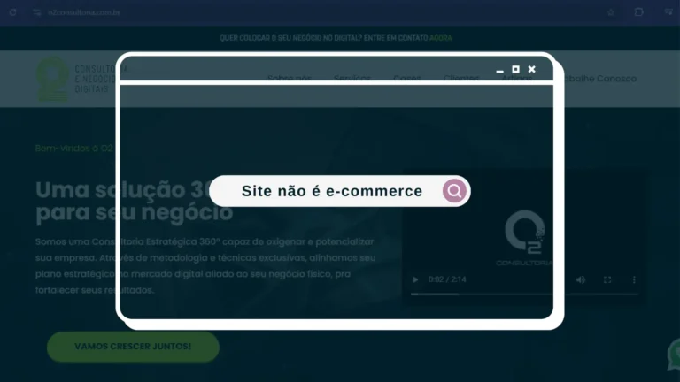 Leia mais sobre o artigo Site não é E-commerce Importante Entender que Site é Site, E-commerce é E-commerce